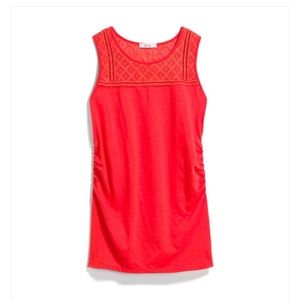 Stitch Fix Lux & Co Madie Lace Yolk Top Maternity